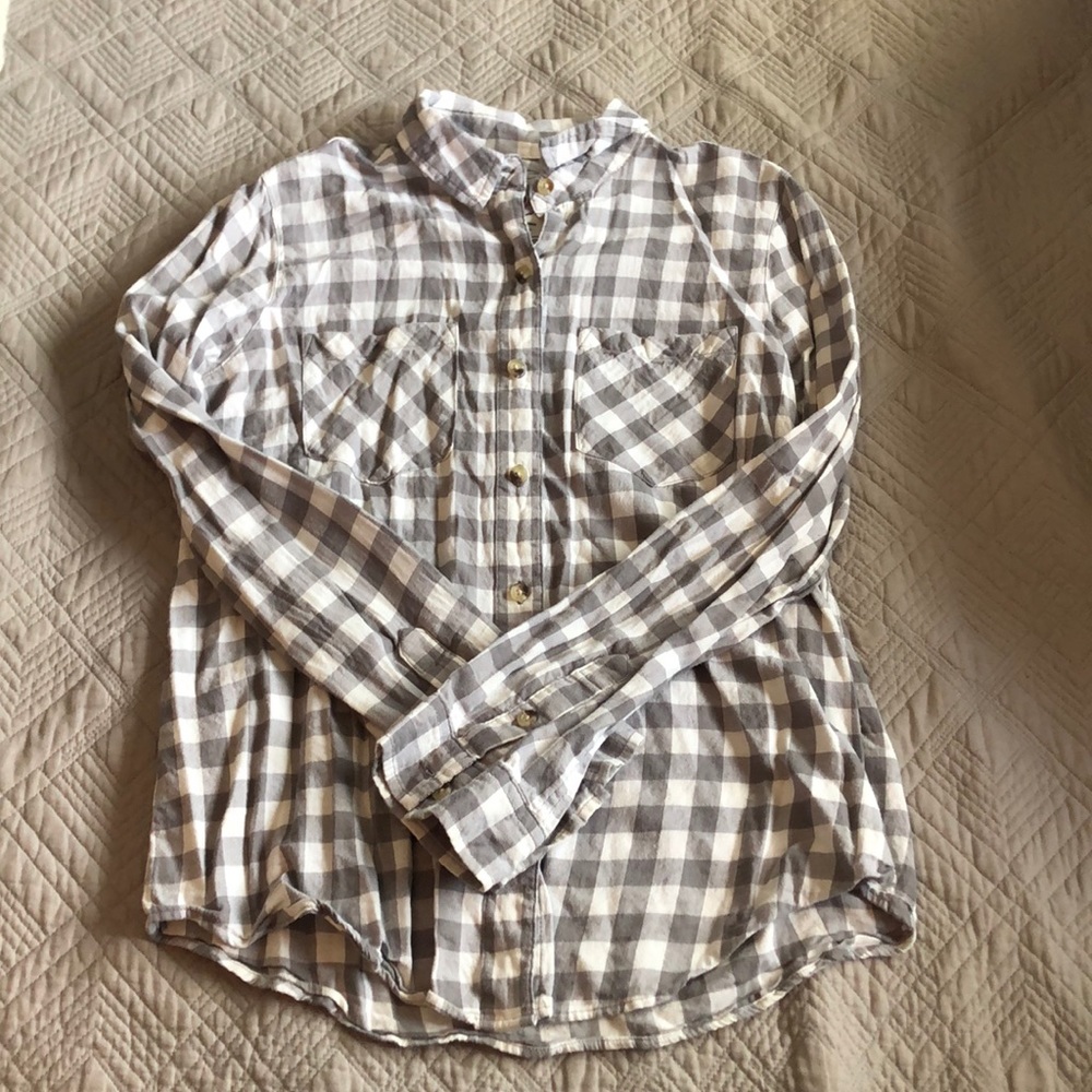 So grey/white flannel